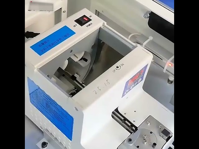 Macchina Crimpatrice Semiautomatica per Capicorda - Spelatura, Attorcigliatura e Crimpatura per Terminali Preisolati