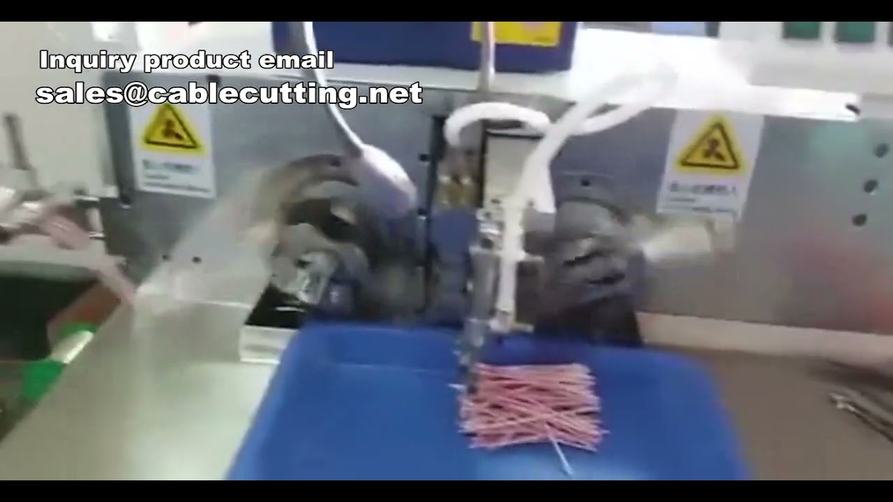 Macchina Automatica per Immersione e Spellatura Fili | Attrezzatura per Lavorazione Cavi