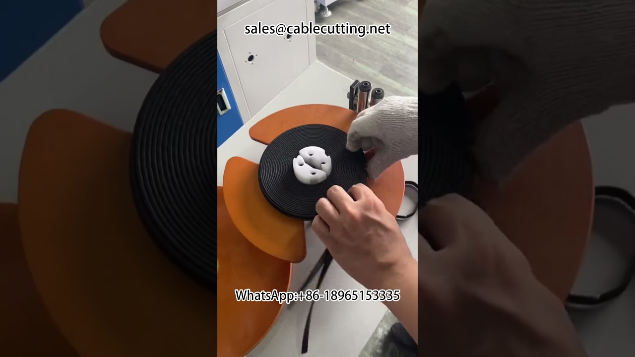 Macchina per cottura cavi piatti | Lavorazione cavi di rete e HDMI HD