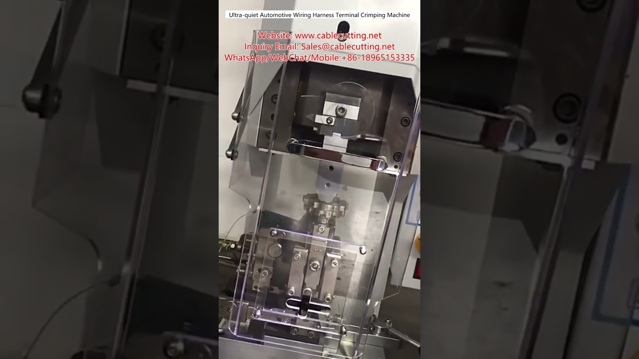 Crimpatrice Ultra Silenziosa per Terminali di Cablaggi Auto