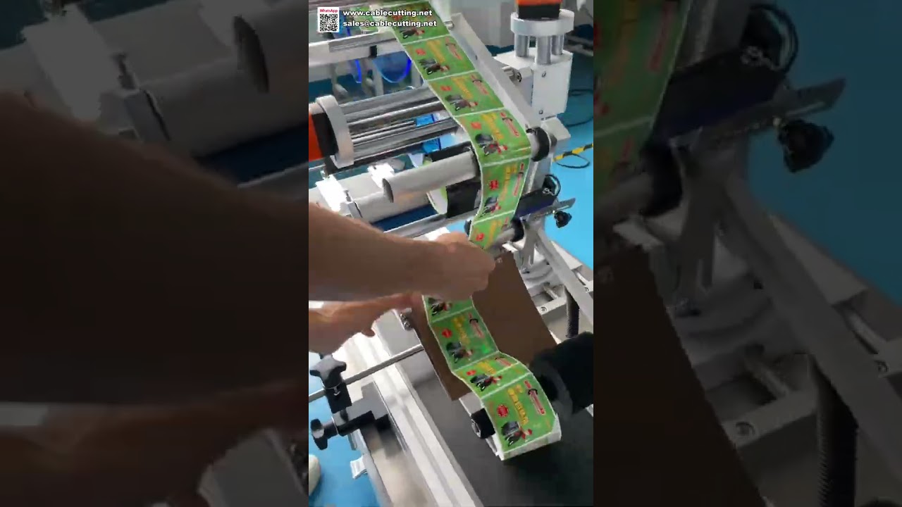 Etichettatrice Automatica per Superfici Piane su Cartoni e Scatole - Applicatore Adesivo per Linee di Imballaggio