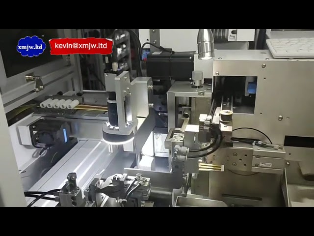 Macchina Automatica per Crimpare Cavi a Doppia Estremità e Inserire Terminali - Automazione Industriale