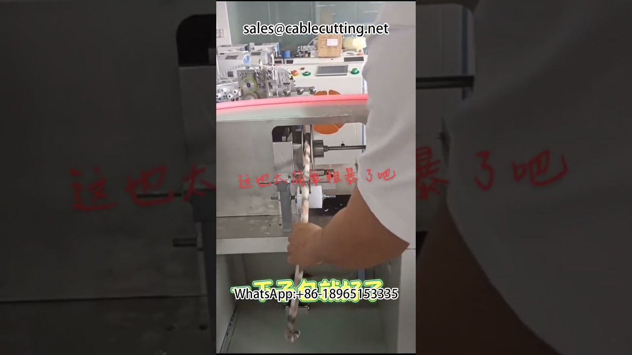 Macchina avvolgitrice pneumatica per tubi | Imballaggio automatico ad alta velocità