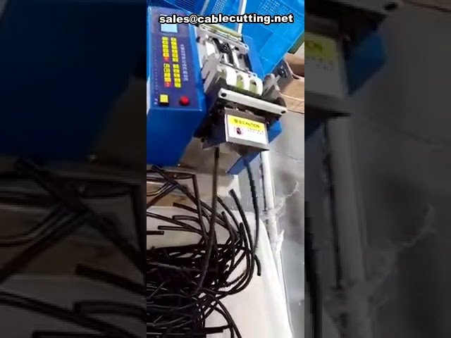Macchina Automatica per Taglio Guaine PVC | Tagliatrice Elettrica per Manicotti