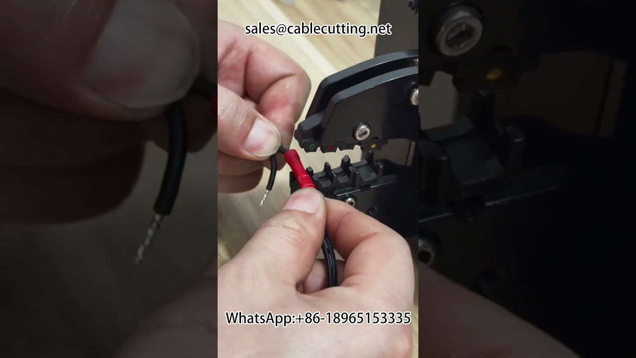 Macchina crimpatrice pneumatica terminali 16M - Omaggio stampi multipli!