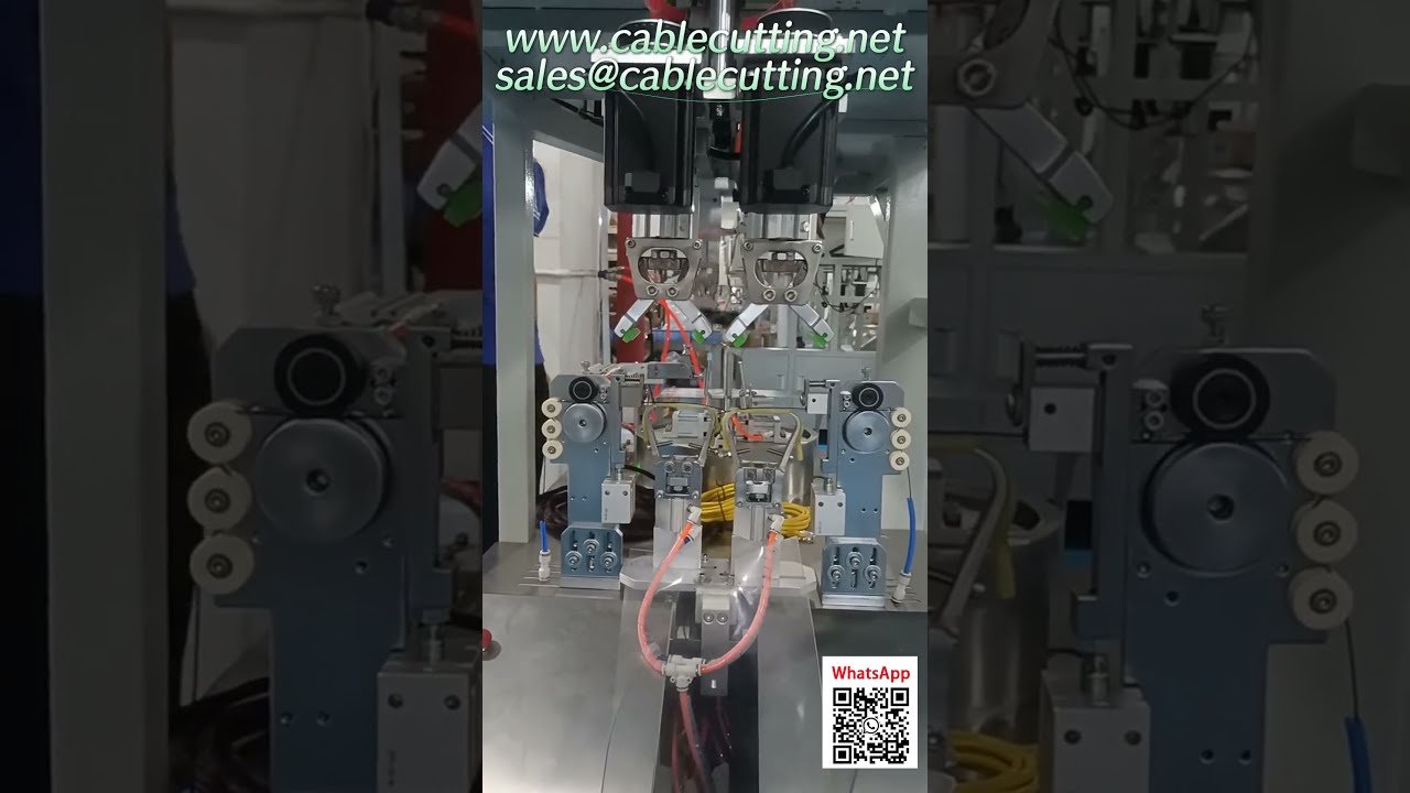 WPM-85-40: Macchina automatica per taglio e spelatura cavi | Automazione industriale