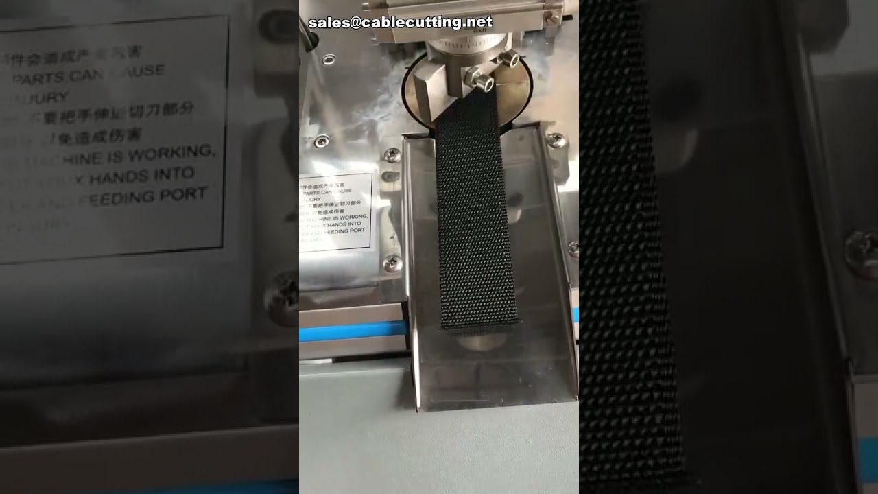 Superfici Lisce e Uniformi Garantite con la Tagliatrice Automatica a Ultrasuoni per Cinghie