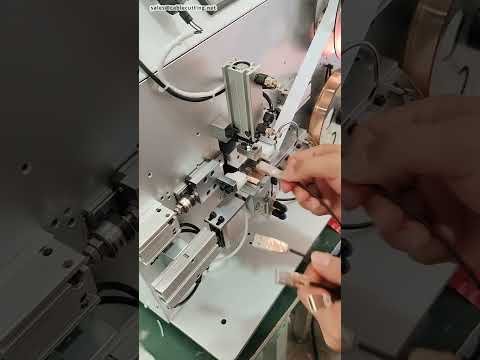 Macchina avvolgitrice in rame ad alta velocità - Ciclo di 6 secondi #fabbrica #macchinario