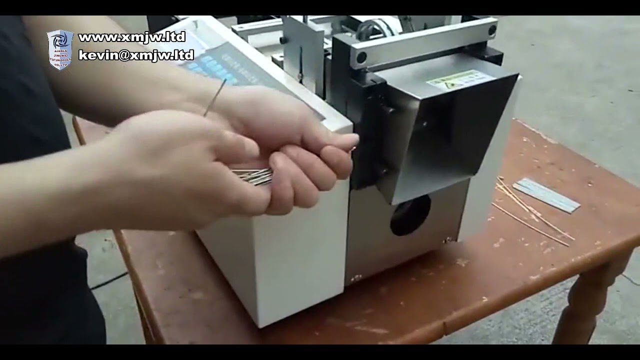 Macchina per taglio funi metalliche a controllo microcomputer - precisione e automazione