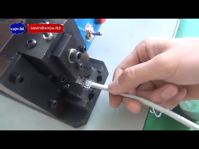 Dispositivo di crimpatura RJ45 per cavi Ethernet Cat6 - Macchina crimpatrice professionale