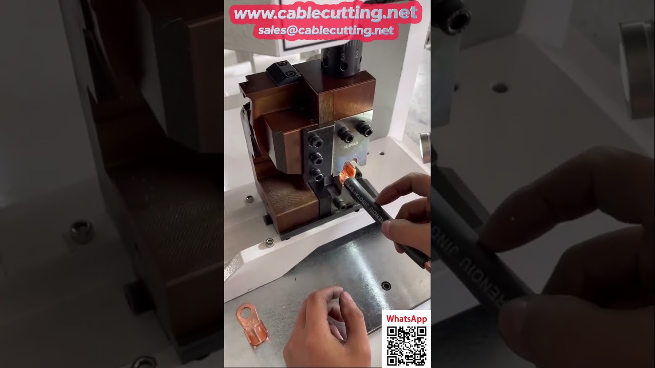 Pressa crimpatrice multimatrice da 12 tonnellate - Alta forza e versatilità