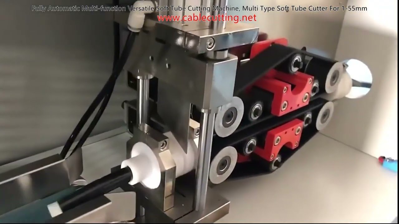 Macchina automatica per taglio tubi flessibili multifunzione - Taglierina versatile per tubi morbidi