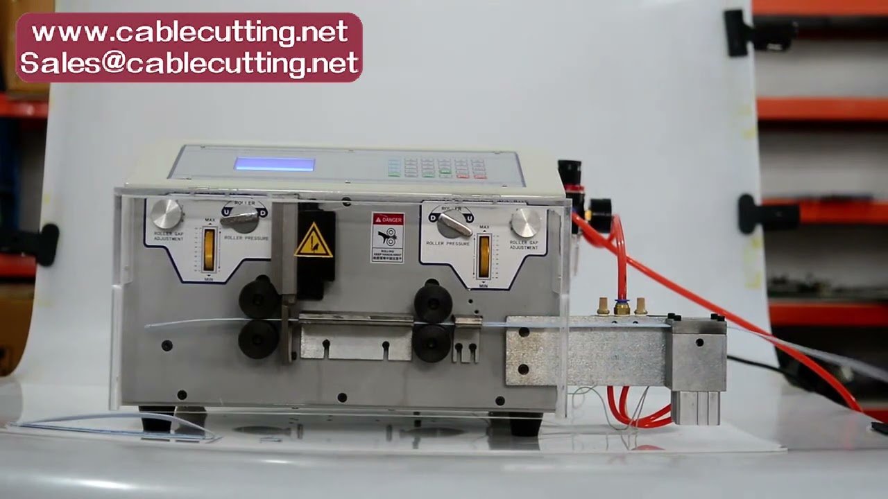 Macchina spellafili e piegatrice per cavi piatti flessibili automatica 220V/110V - Computer e automazione