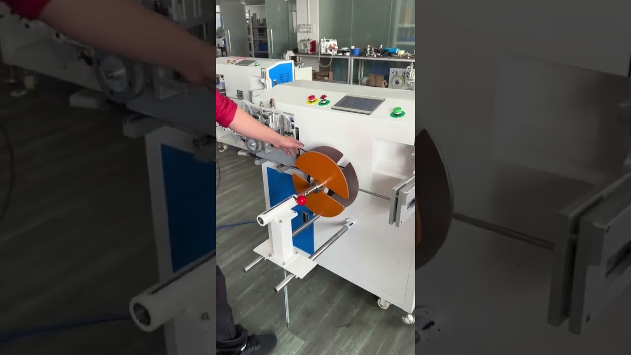 Macchina riavvolgitrice versatile 1-15mm: dosaggio preciso, avvolgimento ordinato, carico fino a 15kg, legatura rapida