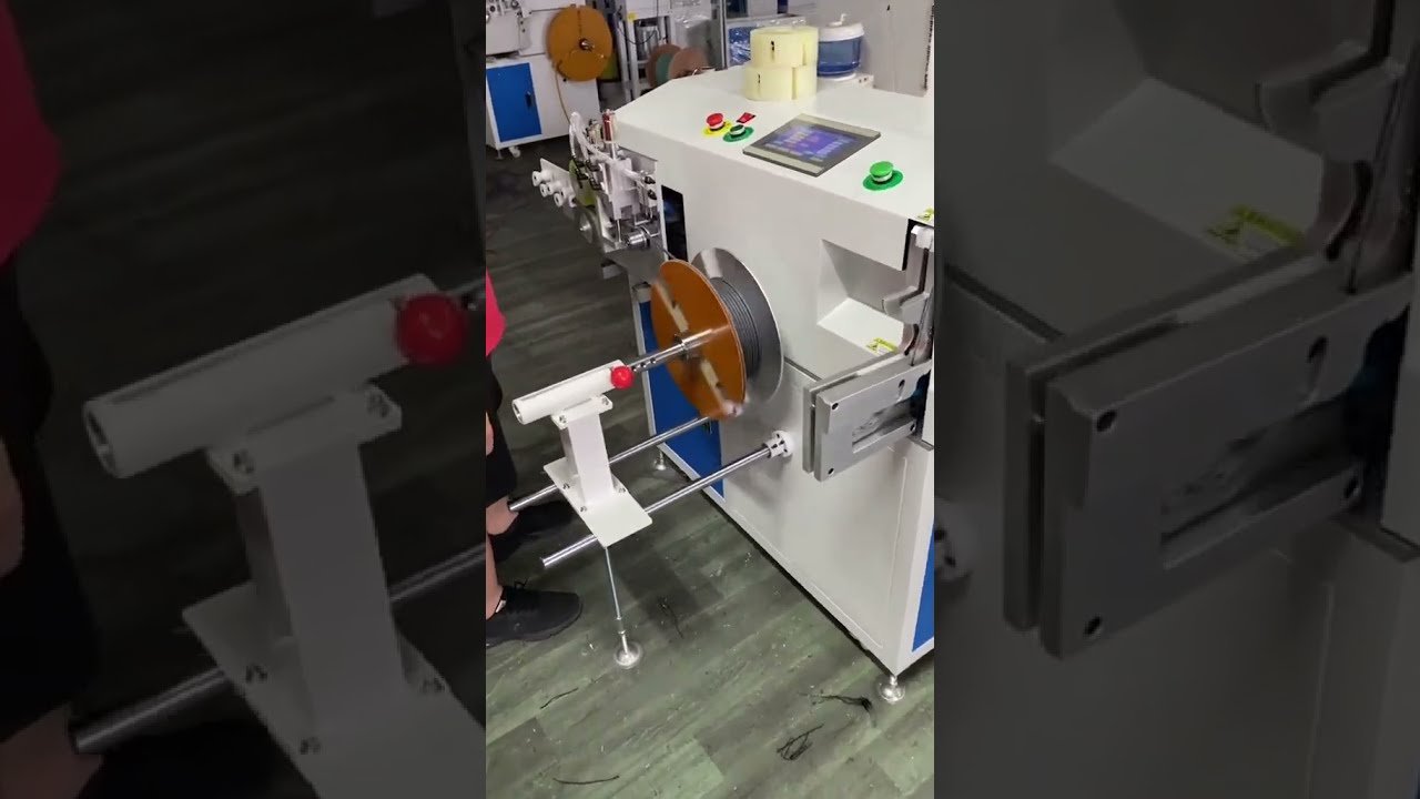 116 Macchina Automatica per Misura e Avvolgimento di Cablaggi Elettrici