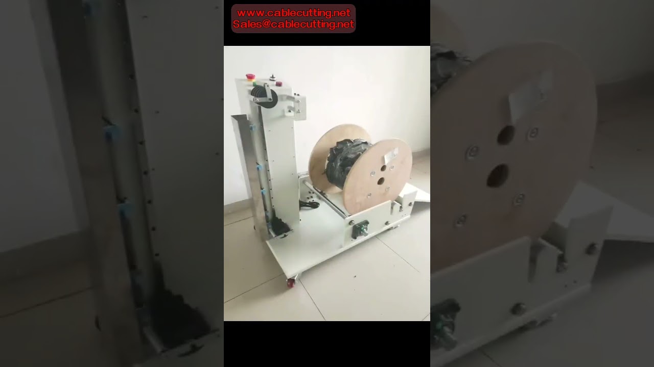 Macchina Alimentatrice Automatica per Bobine Cavi 100KG - Alimentatore Fili Industriale