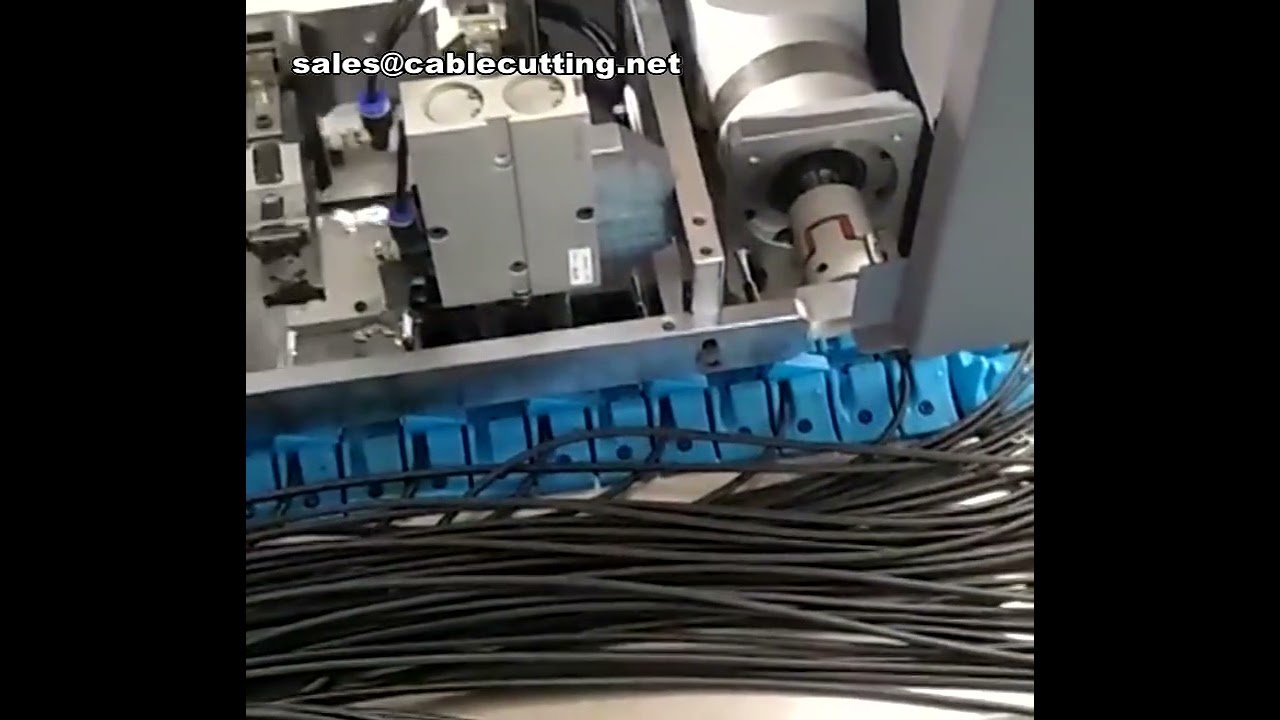 Macchina Automatica per Rimozione Foglio Rame e Alluminio da Cavi Intrecciati - Spelafili per Cavi Audio Auto