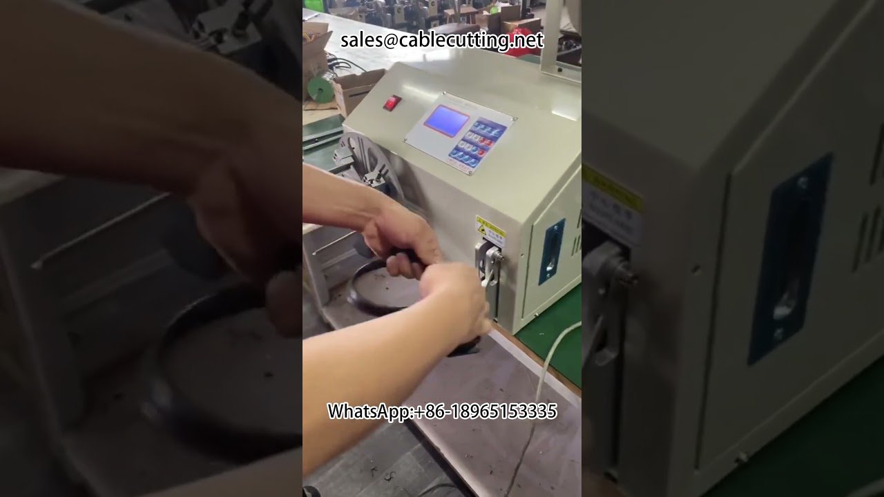 Macchina automatica per avvolgimento e legatura di fili #Avvolgifilo #LegaturaFili #AutomazioneIndustriale