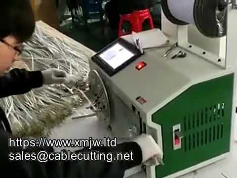 Macchina Automatica per Avvolgimento Bobine, Legatura Fili e Applicazione Fascette per Cavi