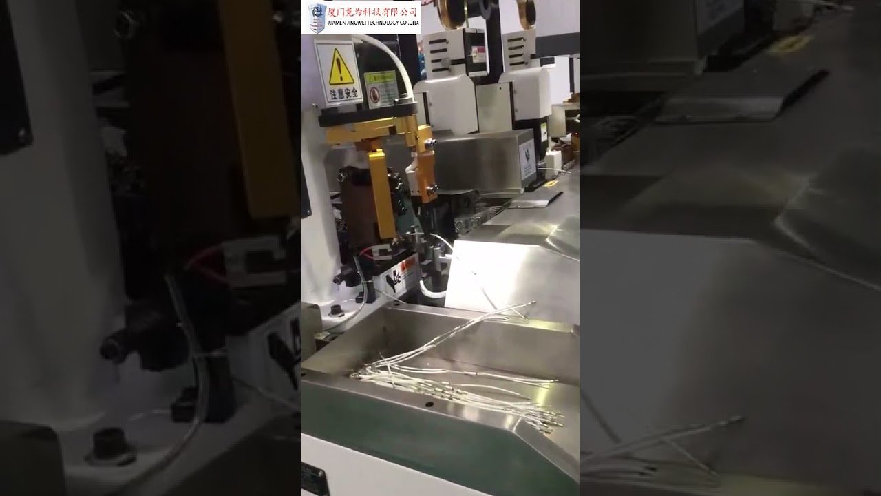 Macchina crimpatrice per cavi a doppia testa - Splicing e crimpatura automatica