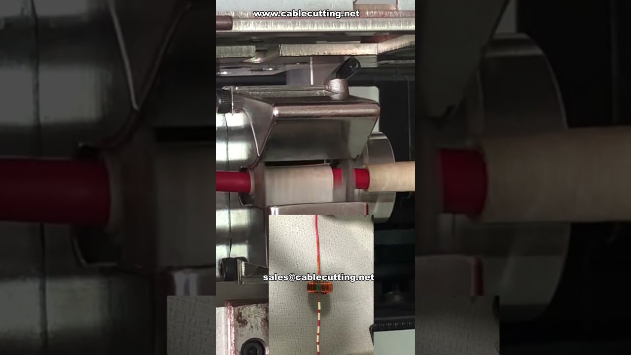 Macchina automatica per nastratura bobine a induzione magnetica - Demo dal vivo | Attrezzatura intelligente per produzione