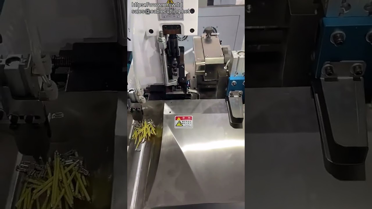 Macchina Automatica Silenziosa per Crimpatura Terminali, Spellatura e Taglio Cavi