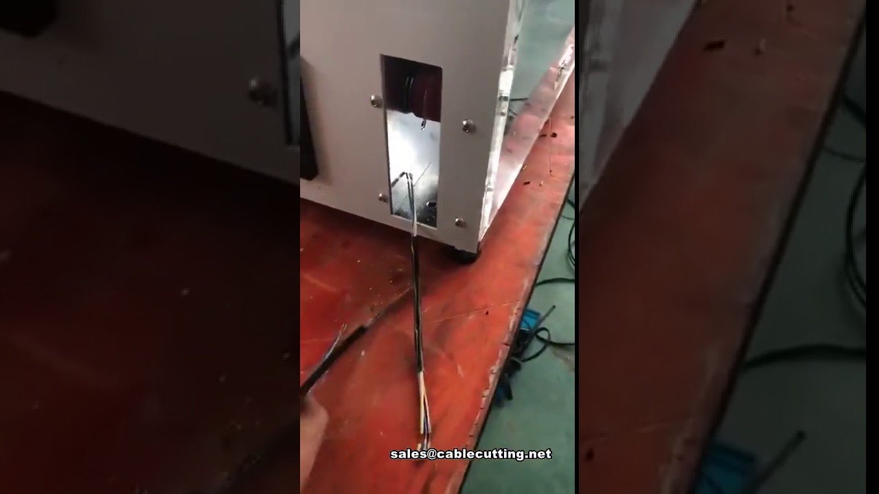 Spellatrice automatica per cavi con guaina – Macchina a doppio strato per industrie