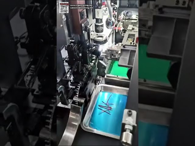 Attrezzatura Avanzata Completamente Automatica per la Lavorazione di Fasci di Cavi e Crimpatrice di Terminali