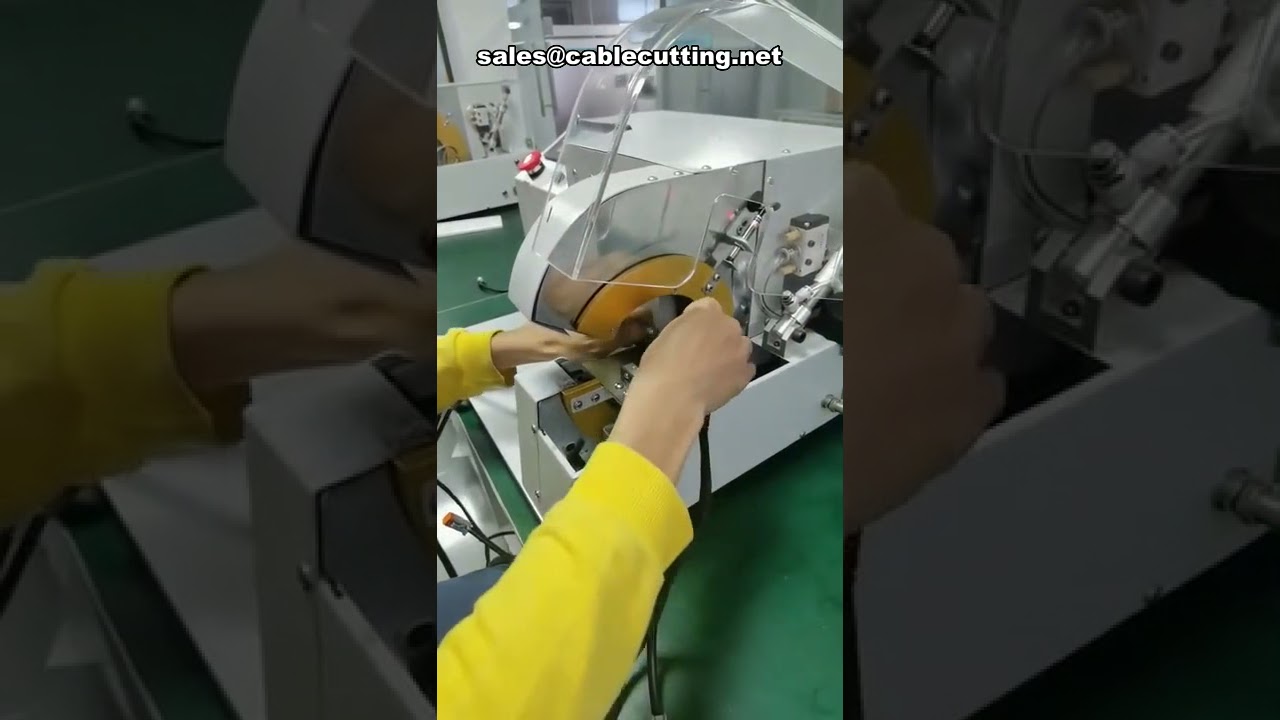 Macchina Avvolgitrice Automatica per Nastratura Cavi Elettrici