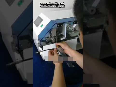 Macchina automatica per avvolgimento con lamina di rame per cavi dati, USB e fili schermati