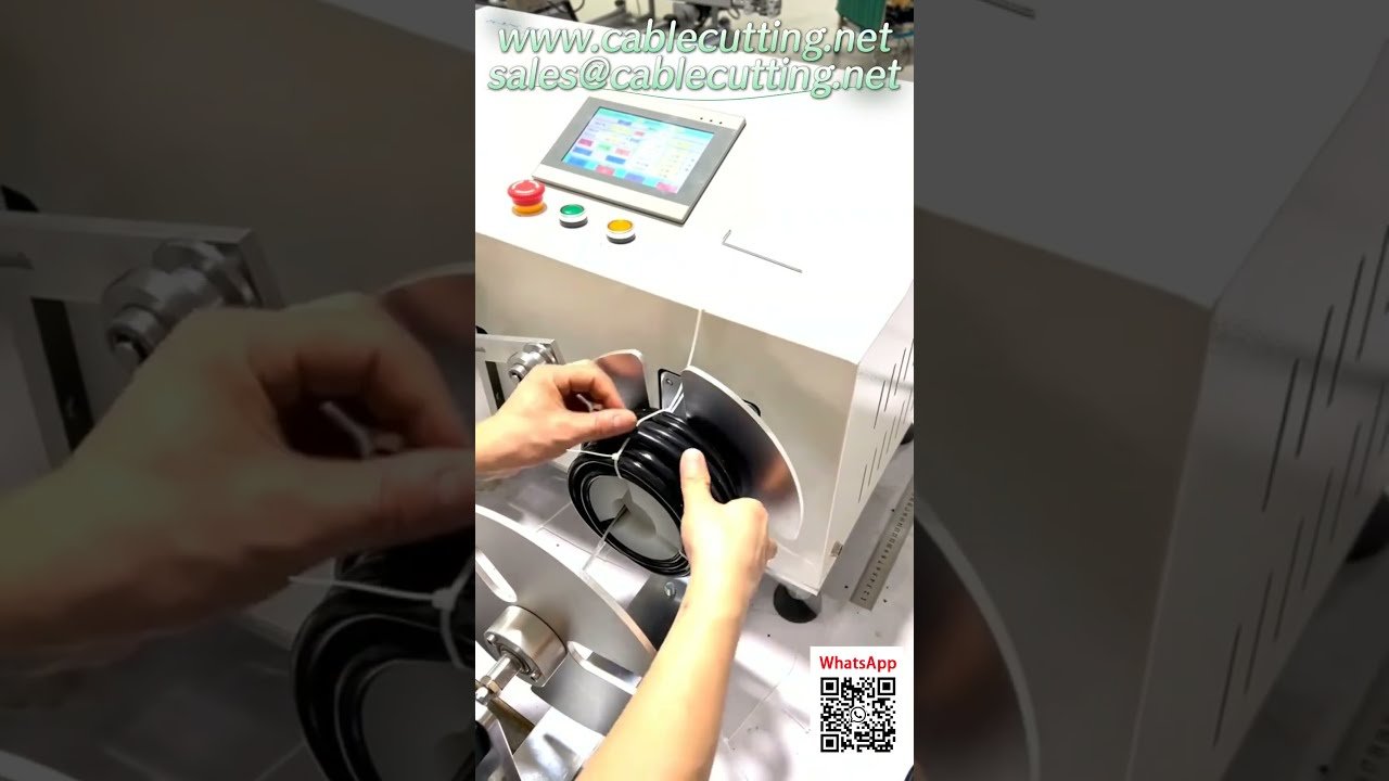 Macchina Avvolgitubo Pneumatica Automatica: Misurazione, Traversamento e Taglio in Un Unico Processo