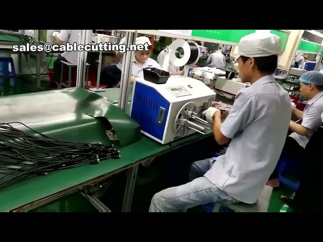 Avvolgitrice e Legacavi Automatica per Cavi DC e AC-DC | Macchina per Avvolgimento e Legatura