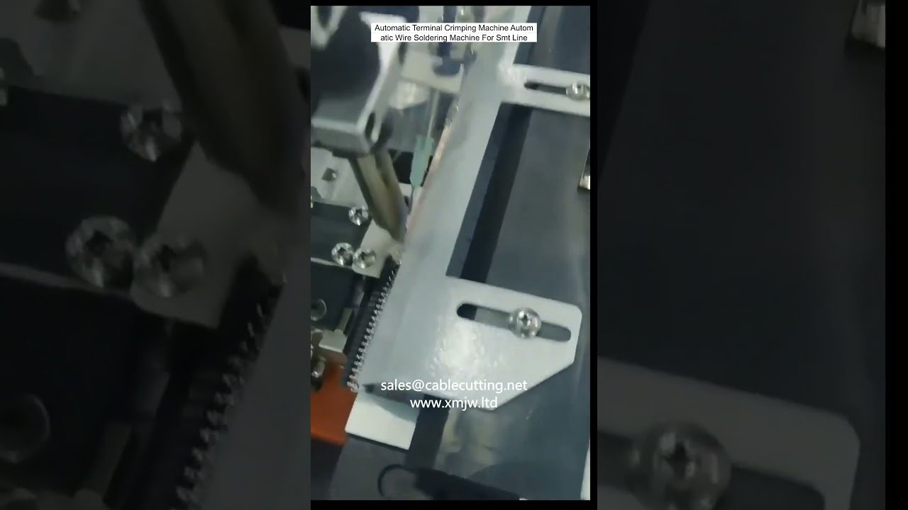 Macchina automatica per crimpatura terminali e saldatura fili – Ottimizza la tua linea SMT