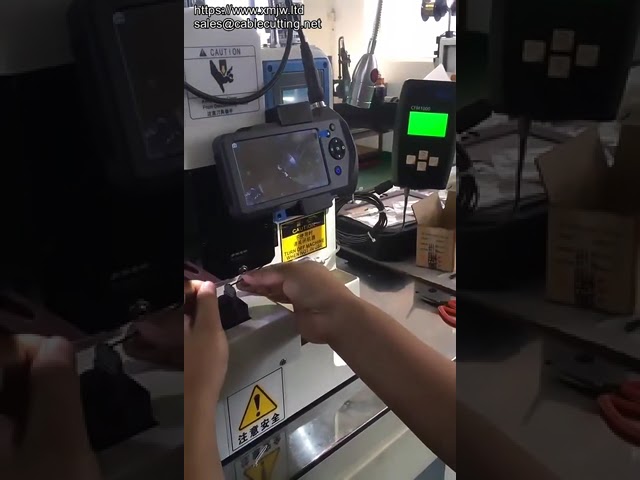 Macchina giuntatrice e crimpatrice per fili di rame a servo comando elettrico - Giunzione nastri rame