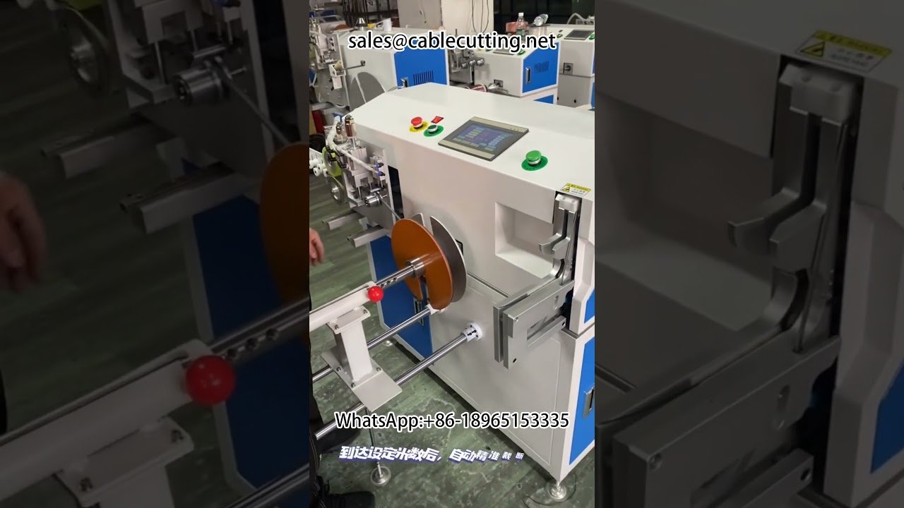 Macchina automatica per avvolgimento e legatura fili con conteggio metri | Avvolgicavo automatico
