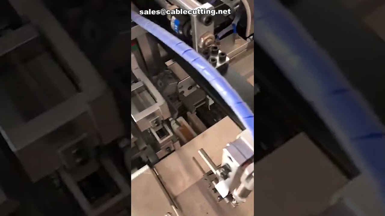 Macchina per crimpatura terminali stagnati a cinque cavi | Crimpatrice automatica industriale