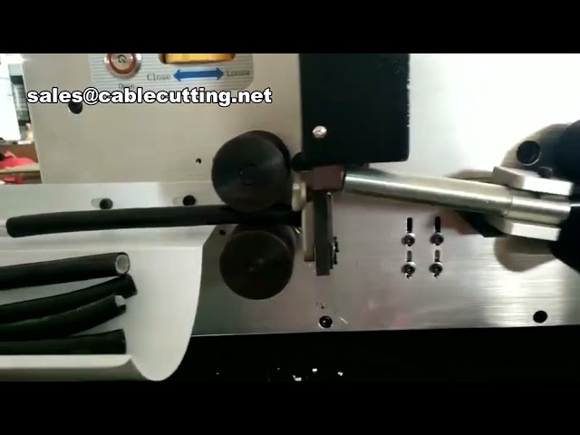 Taglierina e Spellatrice Automatica per Cavi di Grosso Spessore fino a 50 mm² – Macchina Computerizzata Professionale
