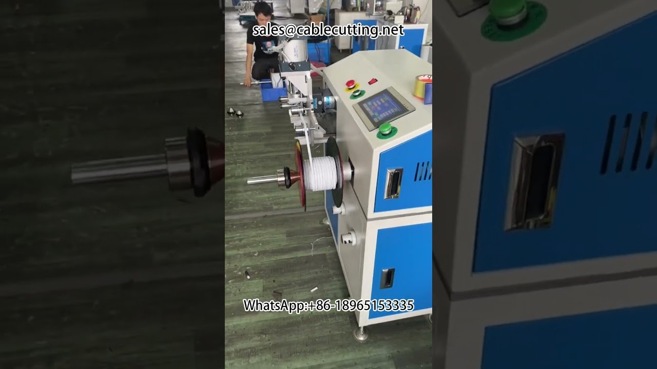 Macchina Avvolgitrice Fili | Lavorazione Cavi e Cablaggi Elettrici