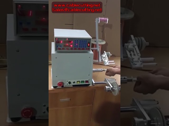 Avvolgitore automatico per bobine 750W di alta qualità - Macchina avvolgitrice con controllo computerizzato per fili 0,1-2,5 mm 220V