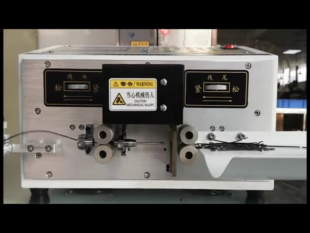 Macchina automatica per taglio e spelatura cavi 6 mm² – Tagliafili e spelacavi automatico