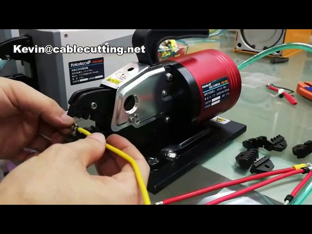 Crimpatrice Pneumatica per Terminali 50 mm² | Utensile Professionale per Crimpatura Cavi