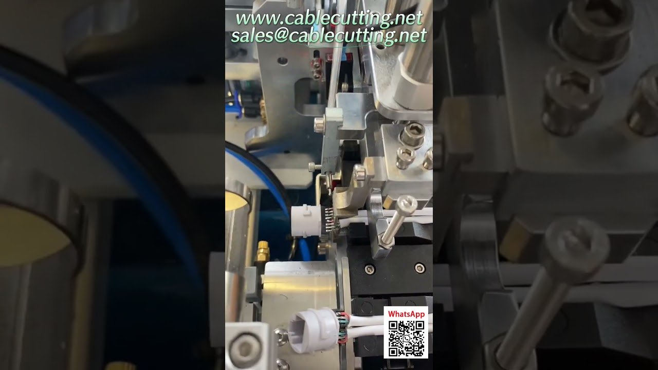 Macchina per crimpatura RJ45 con alimentatore vibrante per saldatura automatica di tutti i pin
