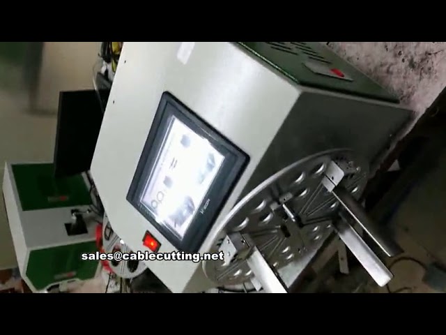 Macchina per Avvolgimento e Legatura Cavi AC/DC - Automazione Industriale