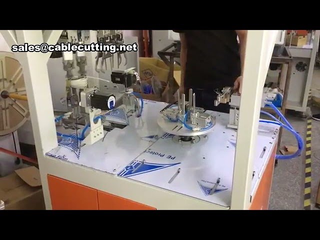 Macchina per avvolgimento e legatura cavi a forma di O – Automatica e Professionale