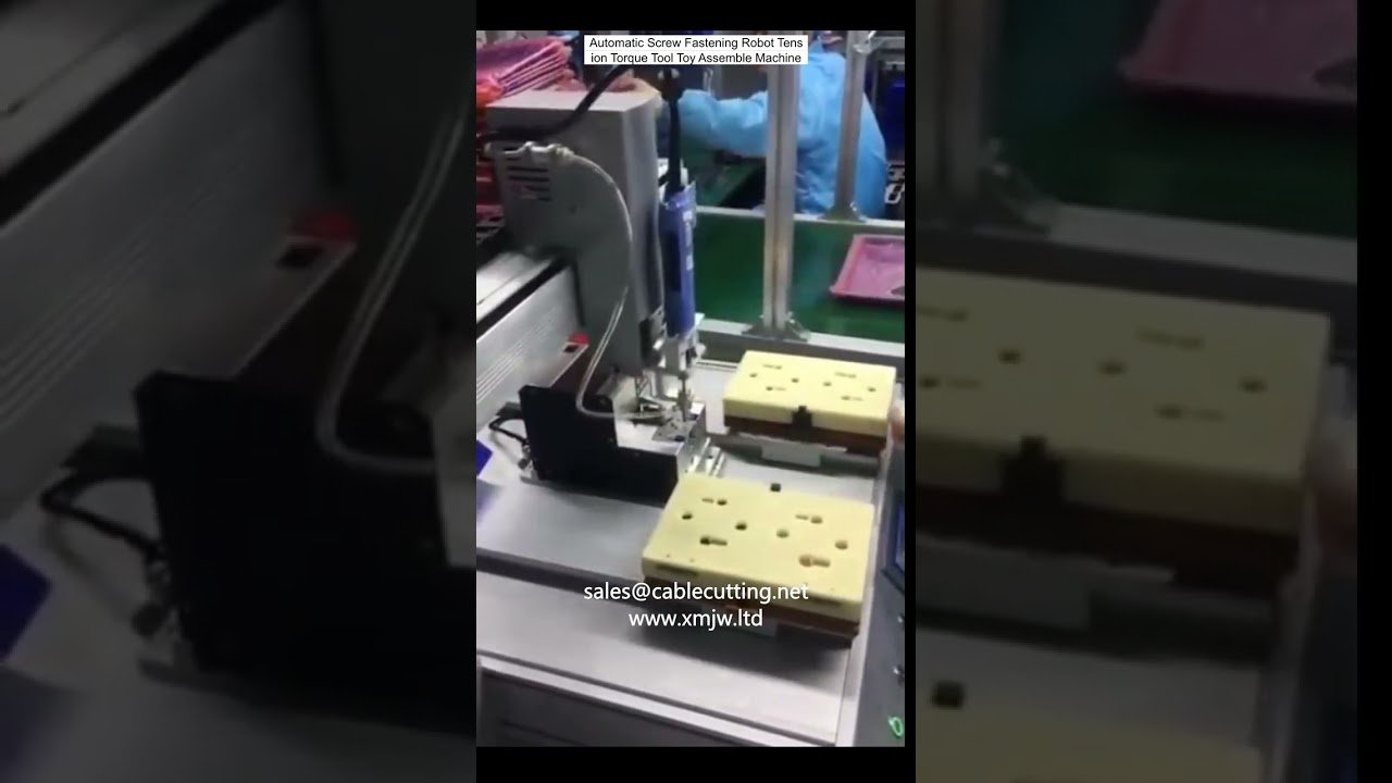 Robot Automatico per Avvitamento Viti: Controllo di Coppia e Precisione per Assemblaggio Industriale