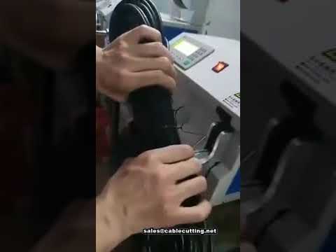Macchina automatica per avvolgimento e legatura cavi con fascetta twist