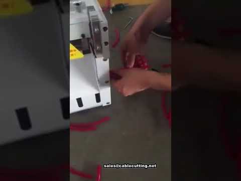 Macchina tagliatubi ad alta velocità per manicotti in PVC | Taglierina tubi plastica
