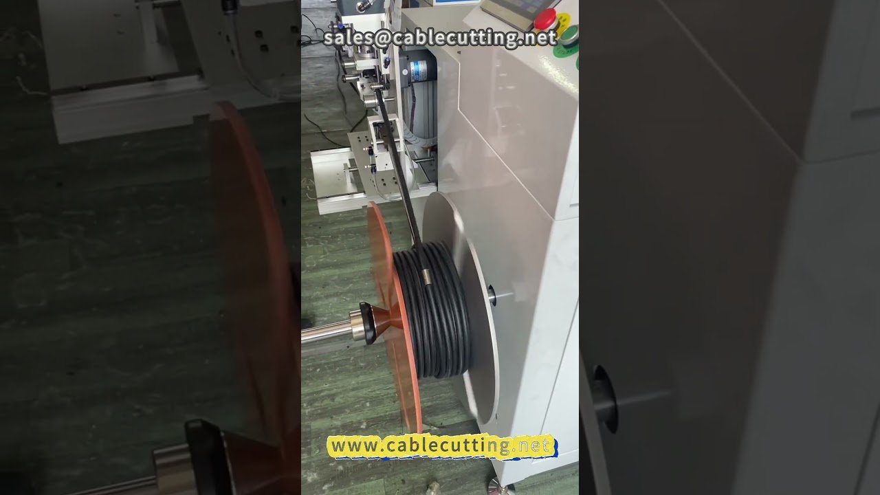 Avvolgitrice automatica per cavi 30 metri, fino a 50 kg | Macchina per avvolgimento fili e cavi