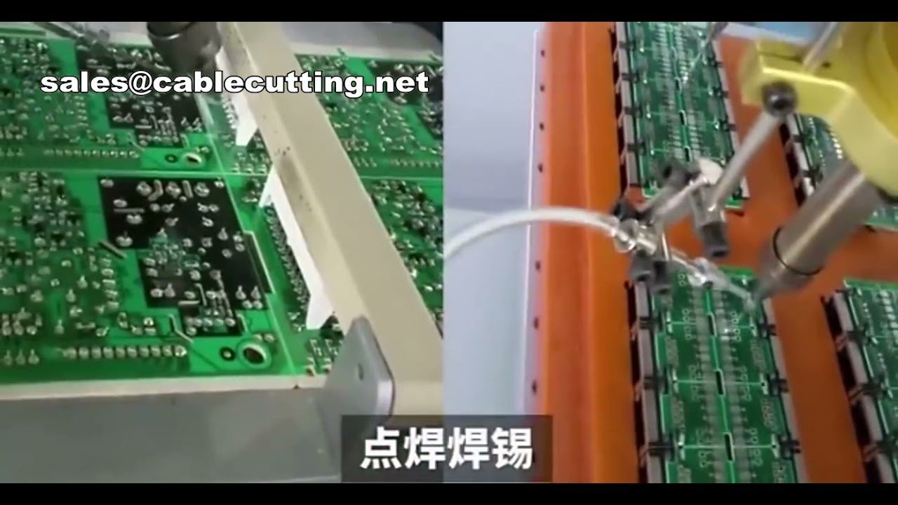 Macchina saldatrice a tre assi: saldatura automatica di circuiti elettrici e substrati LED in alluminio