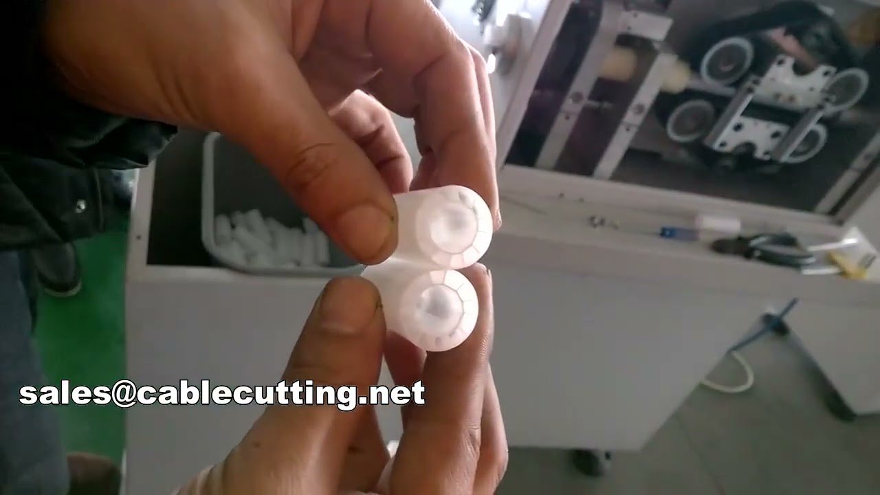 Macchina per taglio tubi corrugati di precisione